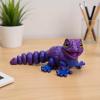 Generic Lizard Statue, 3D-Printed Gecko, Flexible ABS Fidget Toy view 3