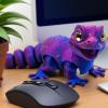 Generic Lizard Statue, 3D-Printed Gecko, Flexible ABS Fidget Toy view 4