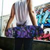 WDdZzyy Camouflage Griptape for Skateboards, 84 x 22.9 cm, Purple/Black/Blue view 4