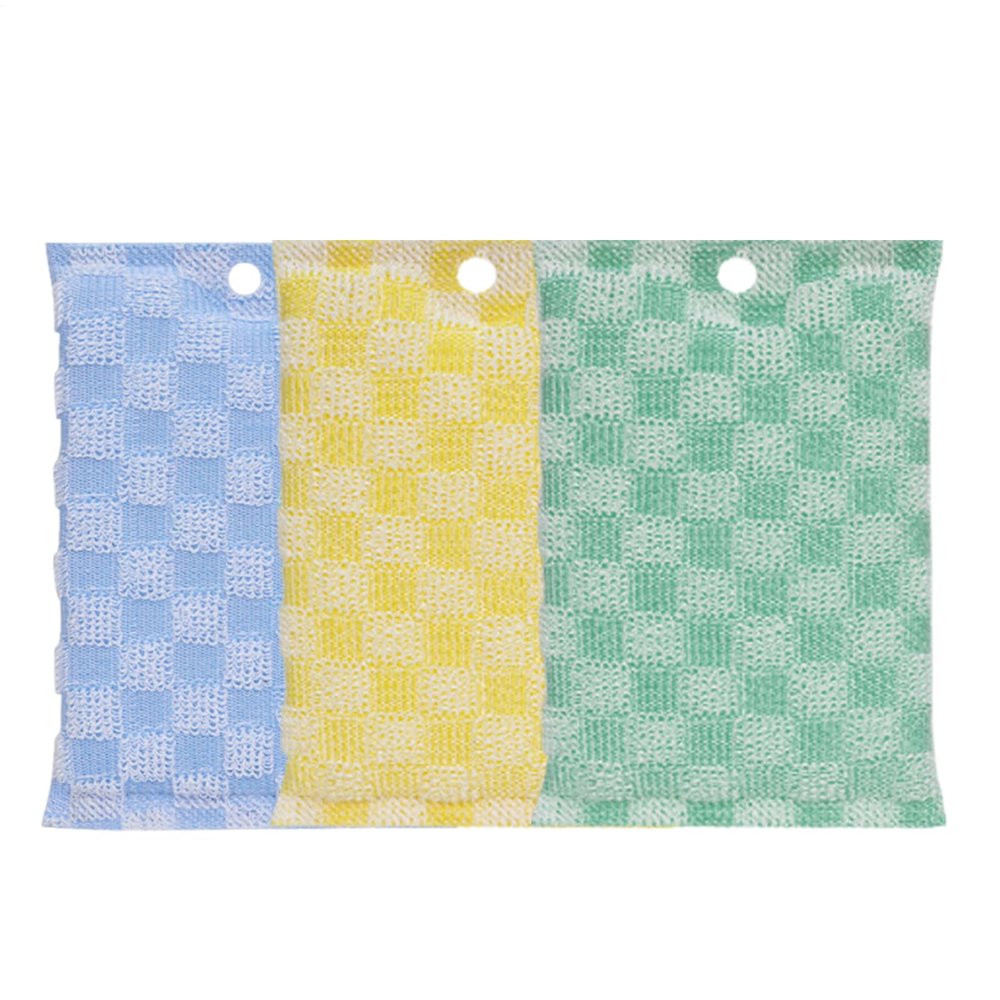 Wire Dishwashing Rag, Steel Wool Scrubber - 3 Pieces