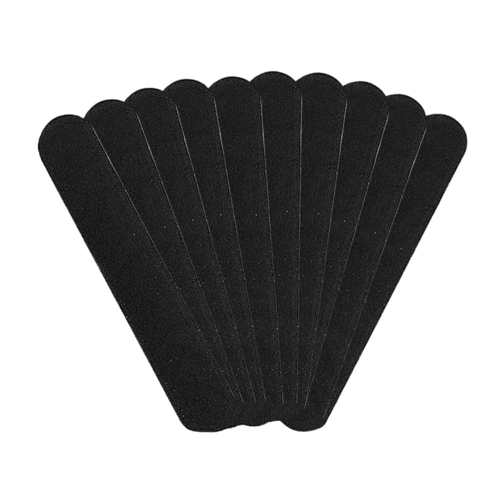Hat Sweat Liners, 100 Disposable Self-Adhesive Absorbent Bands, 23.5 x 3.8 cm