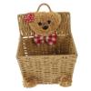 VERDANVERSE Khaki Braided Wall Basket, Cute Storage Basket for Living Room and Kitchen view 1