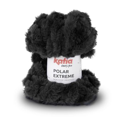 Katia Fleece Extreme, 300 g Ball and 30 m (202 - Black)