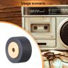 Hkfgdjdl Rubber Pinch Roller for Cassette Decks, 13.5 × 7 × 6.5 / 13.5 × 8 × 6.5 mm, 2.0/2.5 mm view 2