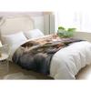 Generic Fish-Pattern Cozy Blanket, 130 x 150 cm, Soft Fleece Throw for Sofa, Room Decor & Gifts (VX231) view 4