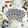 BINLINHONGO 175 Cursive Alphabet Stickers view 3