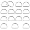 Aiyorse 15 Pack D-Ring 25mm Metal Rings view 1