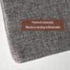 Chair Cushion, 3/5/8 cm Thick, 40/45/50 cm, Removable Non-Slip Foam Cushion, Grey B, 50 x 50 x 3 cm view 4