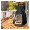 HWJFDC Hanging Chair Cover, 1 Piece, Waterproof Outdoor Protective Cover, Silver view 3