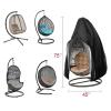 HWJFDC Hanging Chair Cover, 1 Piece, Waterproof Outdoor Protective Cover, Silver view 4