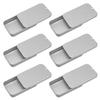 SYEYCW 6-Pack Small Metal Tins view 1