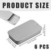 SYEYCW 6-Pack Small Metal Tins view 2