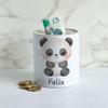 Kiddle-Design Personalized Panda Money Box for Children with Name view 4