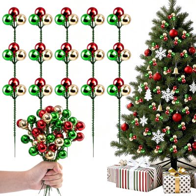 15-Piece Christmas Tree Picks