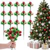 15-Piece Christmas Tree Picks view 1