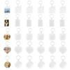 30 Acrylic Photo Keychains with Key Ring view 1