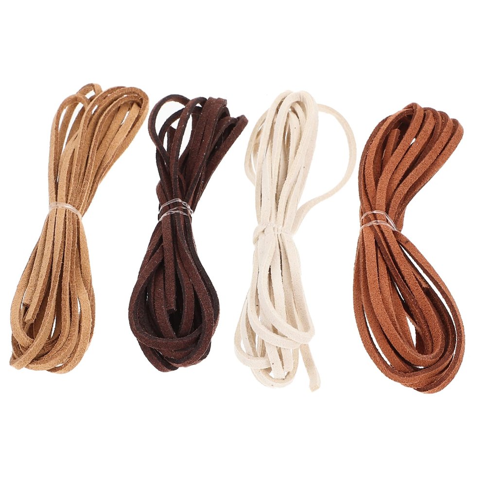 DOITOOL 8-Piece Leather Cord for DIY Bracelets