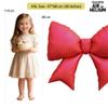 Sanu Belle Large Bow Balloons 2 Pack Red 38 Inch view 2