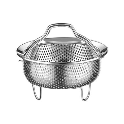 Fazvncv Stainless Steel Steamer Basket with Handle