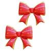 Sanu Belle Large Bow Balloons 2 Pack Red 38 Inch view 1