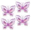 Sanu Belle Large Butterfly Balloons 4 Pack Purple 38 Inch view 1