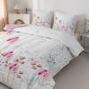 dyausi Floral Butterfly Duvet 200 x 200 cm, Reversible 4-Season Quilt view 4