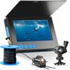 URPIZY Underwater Fishing Camera with 4.3-Inch HD Display, 220° Wide Angle, Night Vision, Portable Waterproof Fish Finder for Sea and Ice Fishing (15 m) view 1