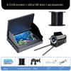 URPIZY Underwater Fishing Camera with 4.3-Inch HD Display, 220° Wide Angle, Night Vision, Portable Waterproof Fish Finder for Sea and Ice Fishing (15 m) view 2