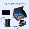 URPIZY Underwater Fishing Camera with 4.3-Inch HD Display, 220° Wide Angle, Night Vision, Portable Waterproof Fish Finder for Sea and Ice Fishing (15 m) view 4