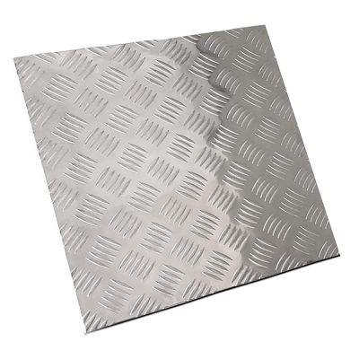 Embossed Aluminum Alloy Checker Plate, 400 × 400 × 2.5 mm