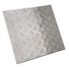 Embossed Aluminum Alloy Checker Plate, 400 × 400 × 2.5 mm view 1