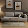 AKKE Modern Loft Coffee Table, Burgundy, 60 x 50 cm, 43 cm High view 2