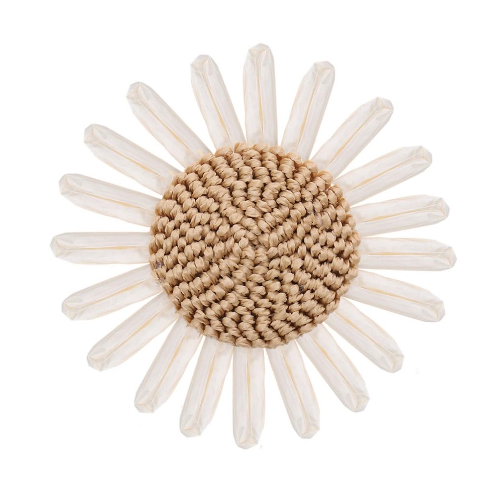 DIYEAH 2 Pcs Handmade Sunflower Decorations