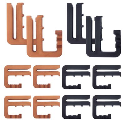 12 Adjustable Waist Clips for Jeans and Pants