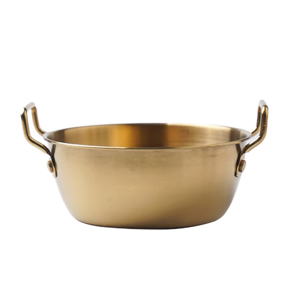 Metal Bowls with Double Handles