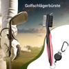 Golf Club Cleaner, Ergonomic Golf Brush with Retractable Cord view 2