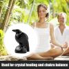 Black Raven Crystal Figurine view 3