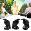 Black Raven Crystal Figurine view 4