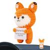 Positive Crochet Animals - Tiny Handmade Stress Relief Plush view 1