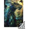 1000-Piece Green Guardian Dragon Puzzle, 38 x 26 cm view 2