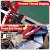 Nurnesy 3-Pack Spring Starting Clamps, Alloy Steel, for Tennis and Badminton Racket Stringing view 4