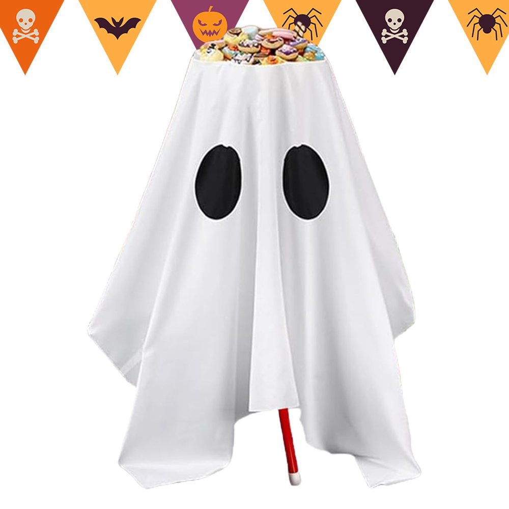 Halloween Candy Bowl Stand with LED Lighting