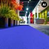 Primaflor Color Wave B1 Artificial Turf, Blue, 200 x 1,950 cm, 8 mm view 2