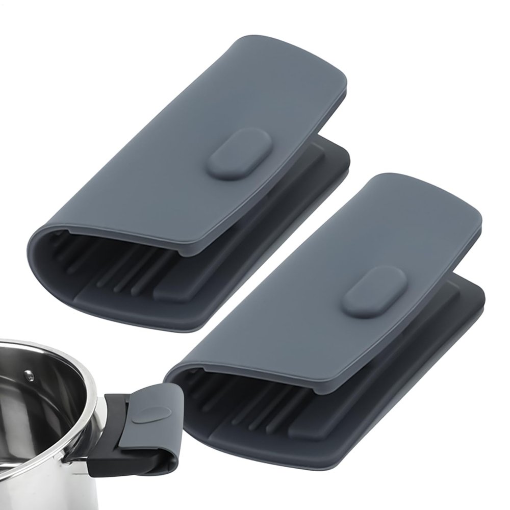 Byeaon Silicone Pot Handle Covers, 2 Pack