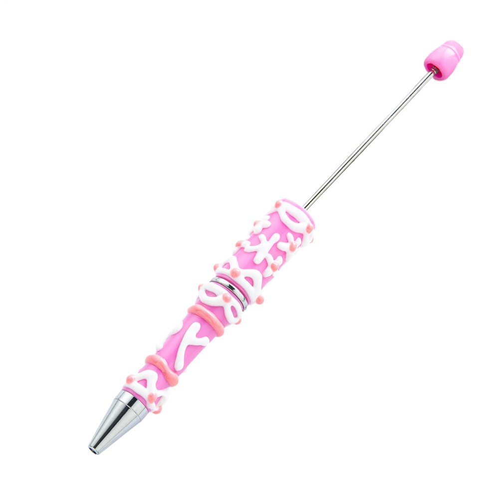 yakermur Bead Pen, Round Bead Pens | Crafting Supplies for School, Stationery for Notes, Journals, Classrooms, Birthdays, Home, Teachers, Graduates, Crafting