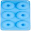 Silicone Donut Mold - Blue view 1
