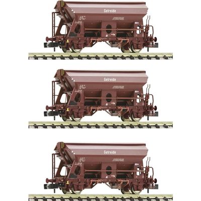 Fleischmann 6660071 N 3-Piece Set: DR Tilting-Roof Wagons