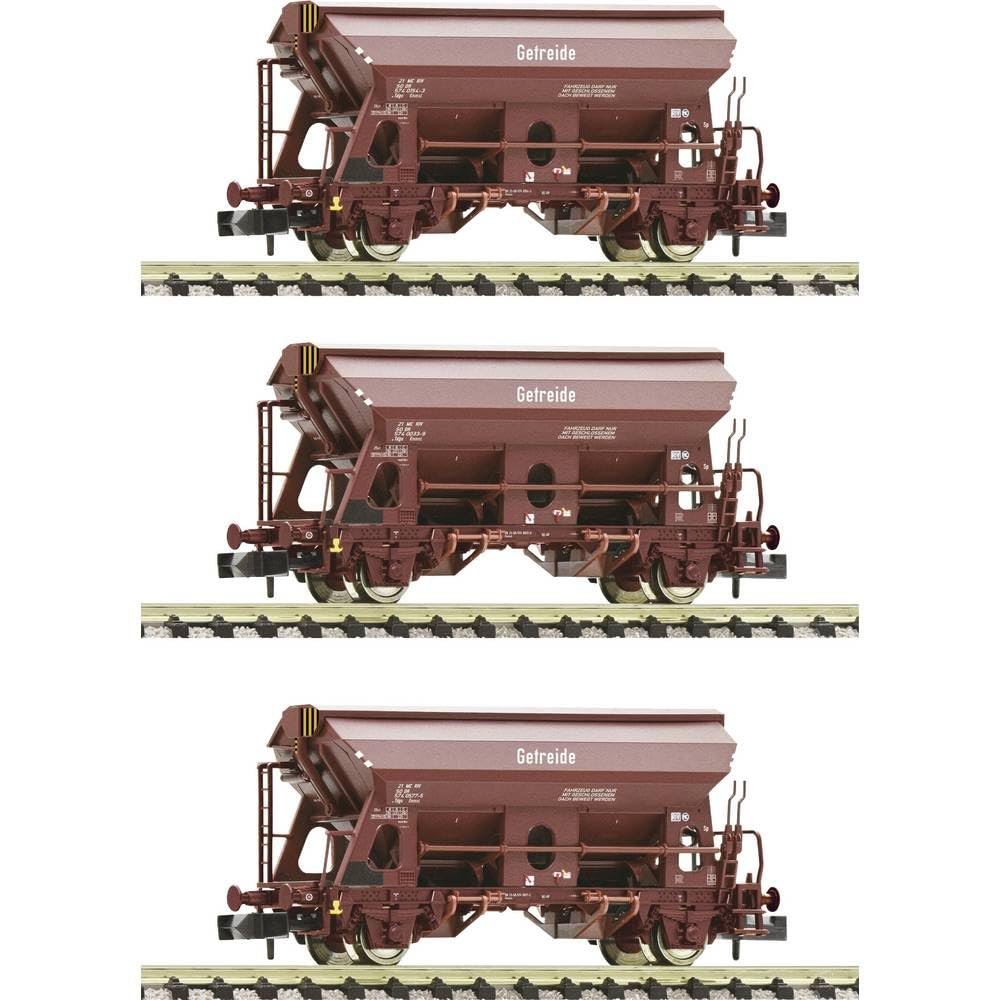 Fleischmann 6660071 N 3-Piece Set: DR Tilting-Roof Wagons