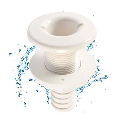 Straight Deck Drain Through-Hull Fitting