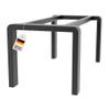 MetaloPro Etamin Round Extreme Table Base, 140 x 80 x 72 cm, Black view 1